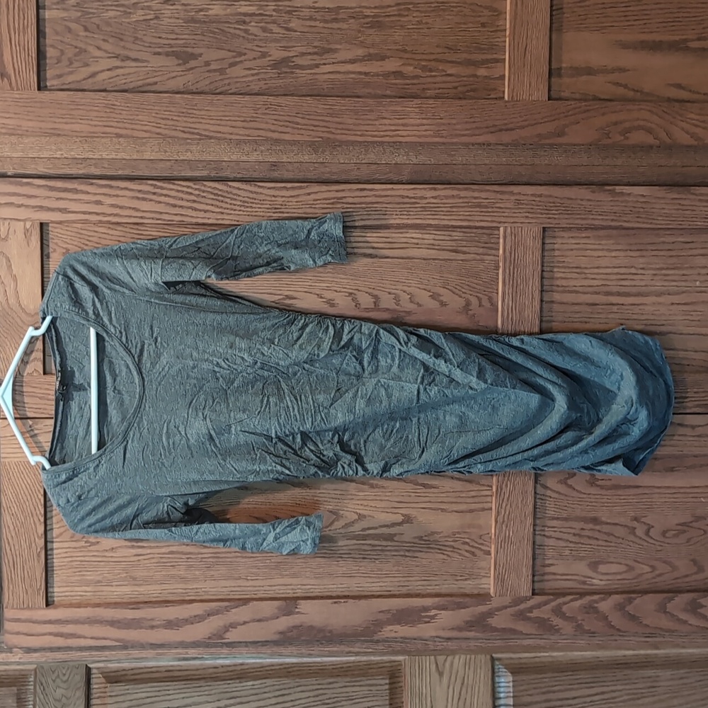 Grey bodycon dress